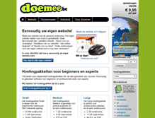 Tablet Screenshot of doemee.be